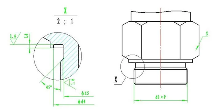 Acid and Alkali Resistan FKM Pipe Joint Seal Ring ED Ring